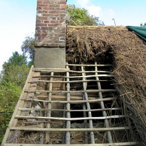 Timber repairs in Damerham